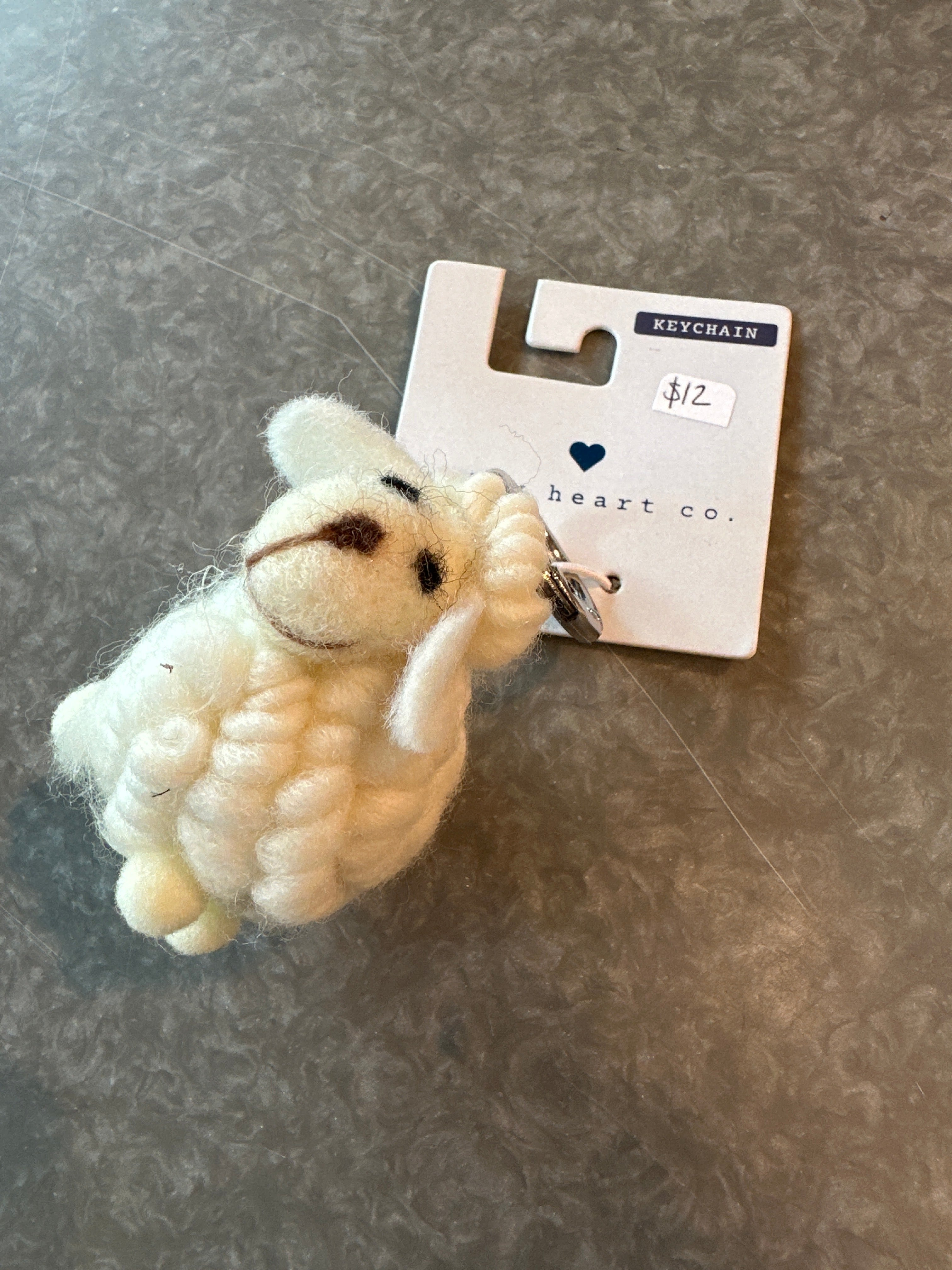 Plush keychain