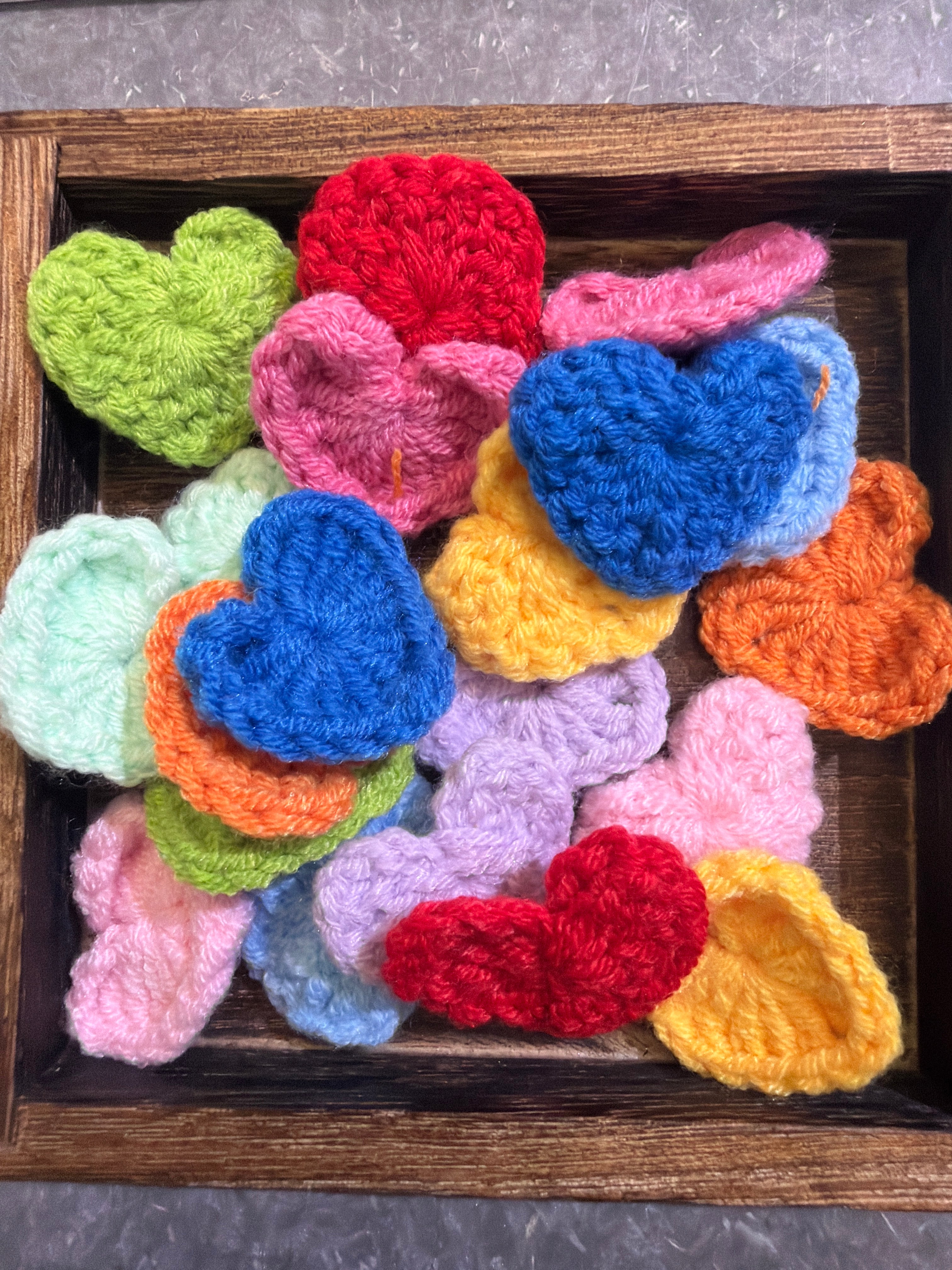 Crochet heart