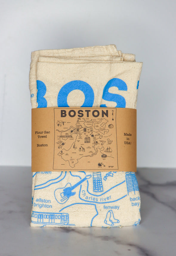 Boston Tea Towel