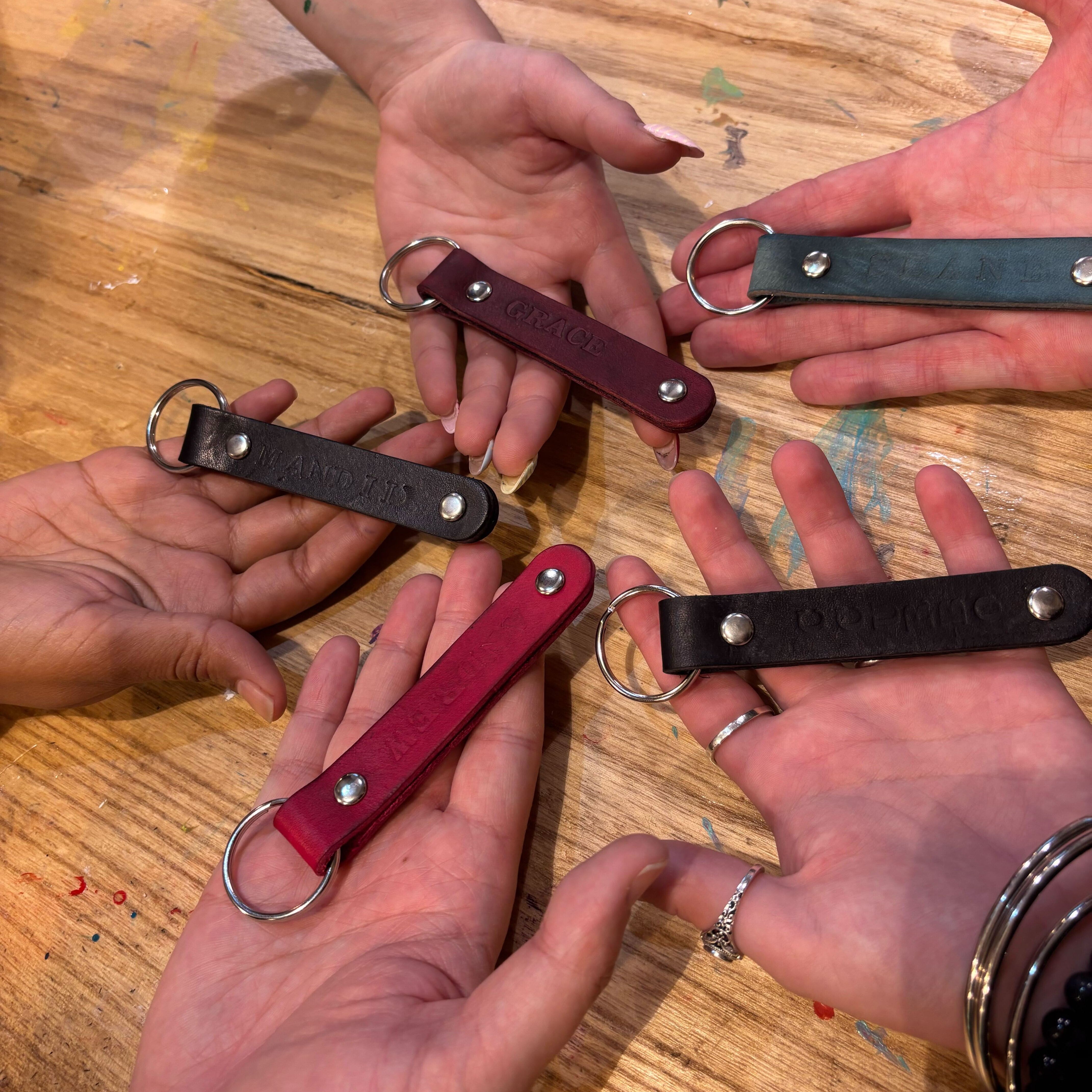 Leatherworking - Beginner Custom Keychain (Burlington)
