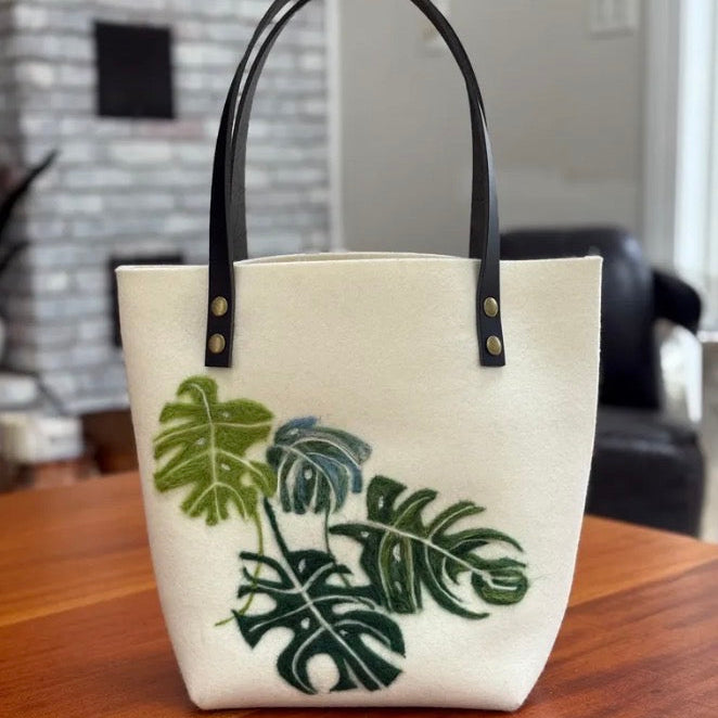 Beginner Needle Felted Tote Bag (Cambridge)