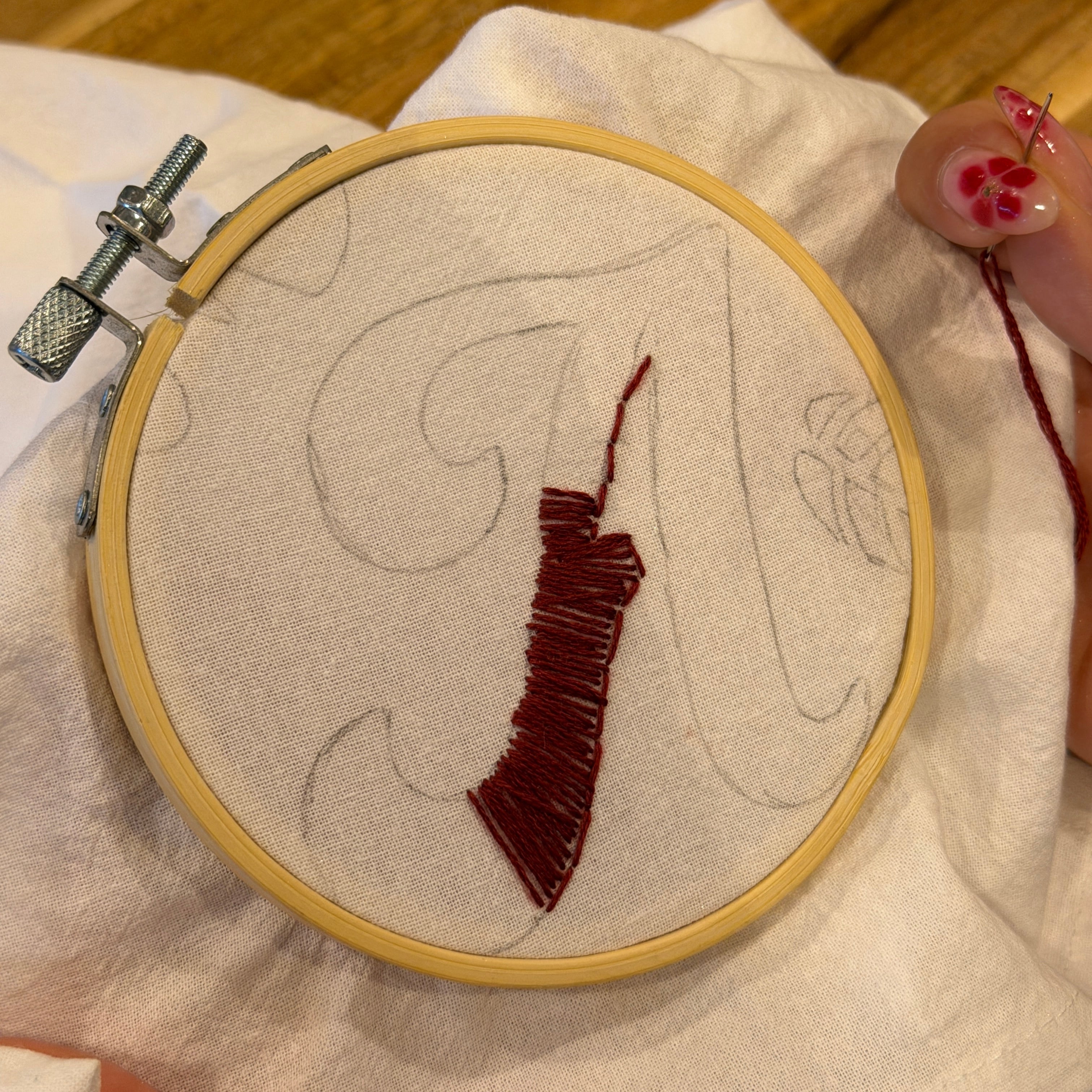 Monogram Embroidery for Beginners (Cambridge)