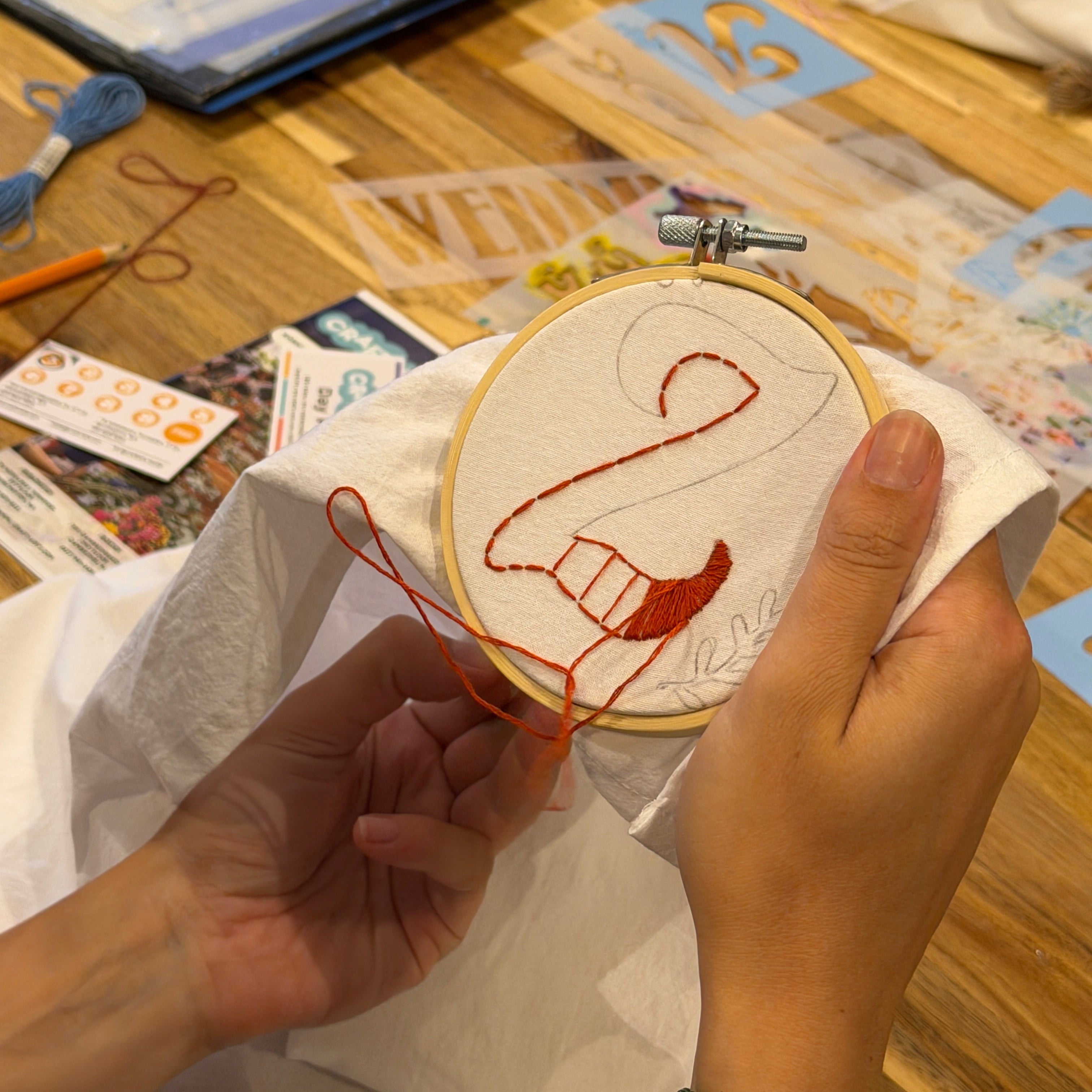 Monogram Embroidery for Beginners (Cambridge)
