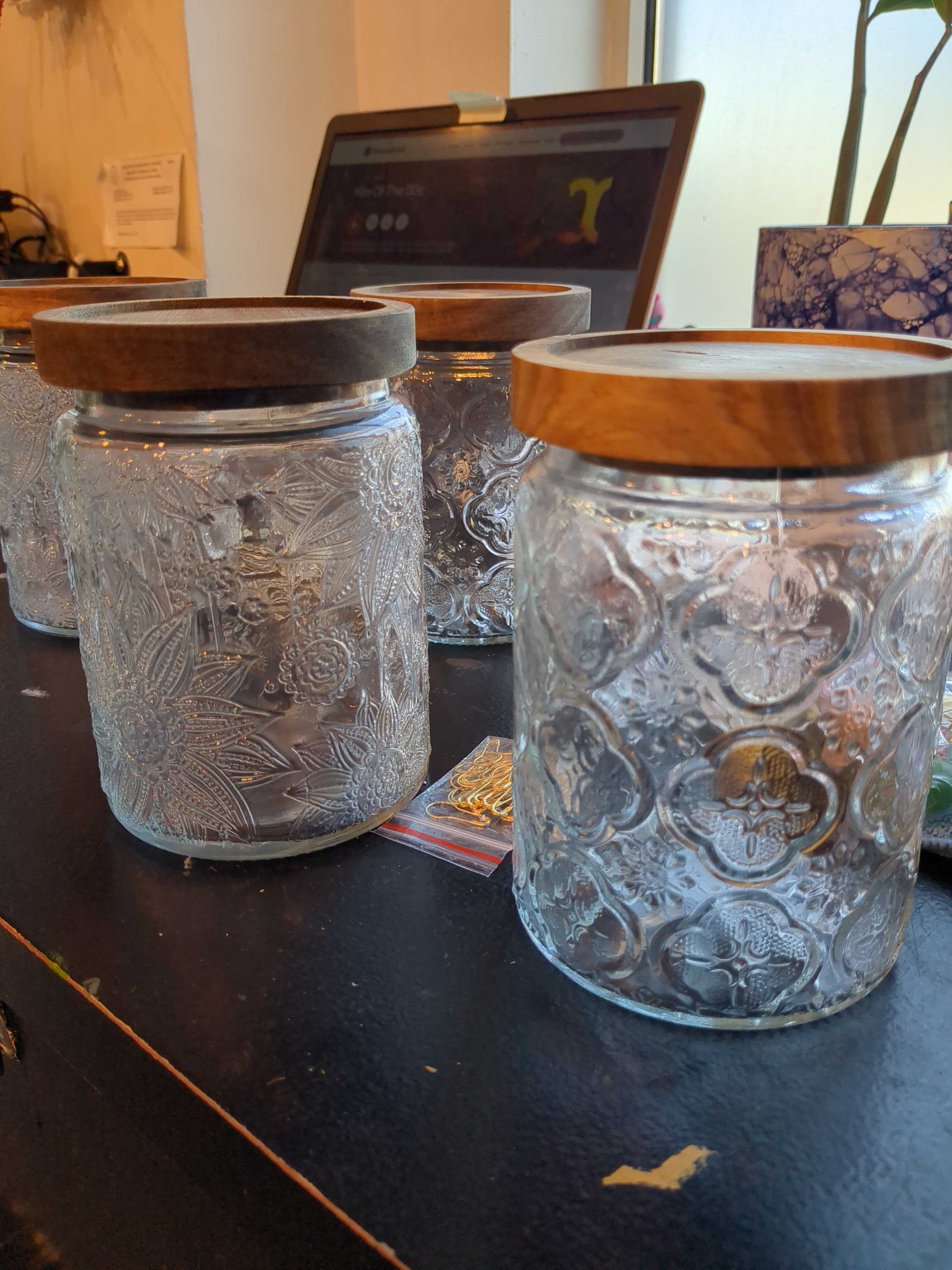 Kitchen Storage Mason Jars