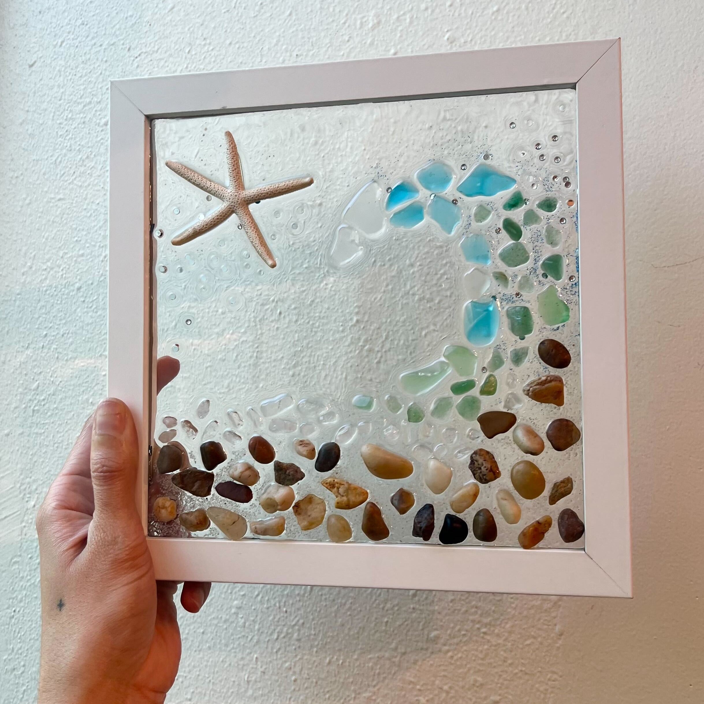 Resin Sea Glass Frame Workshop (Cambridge)