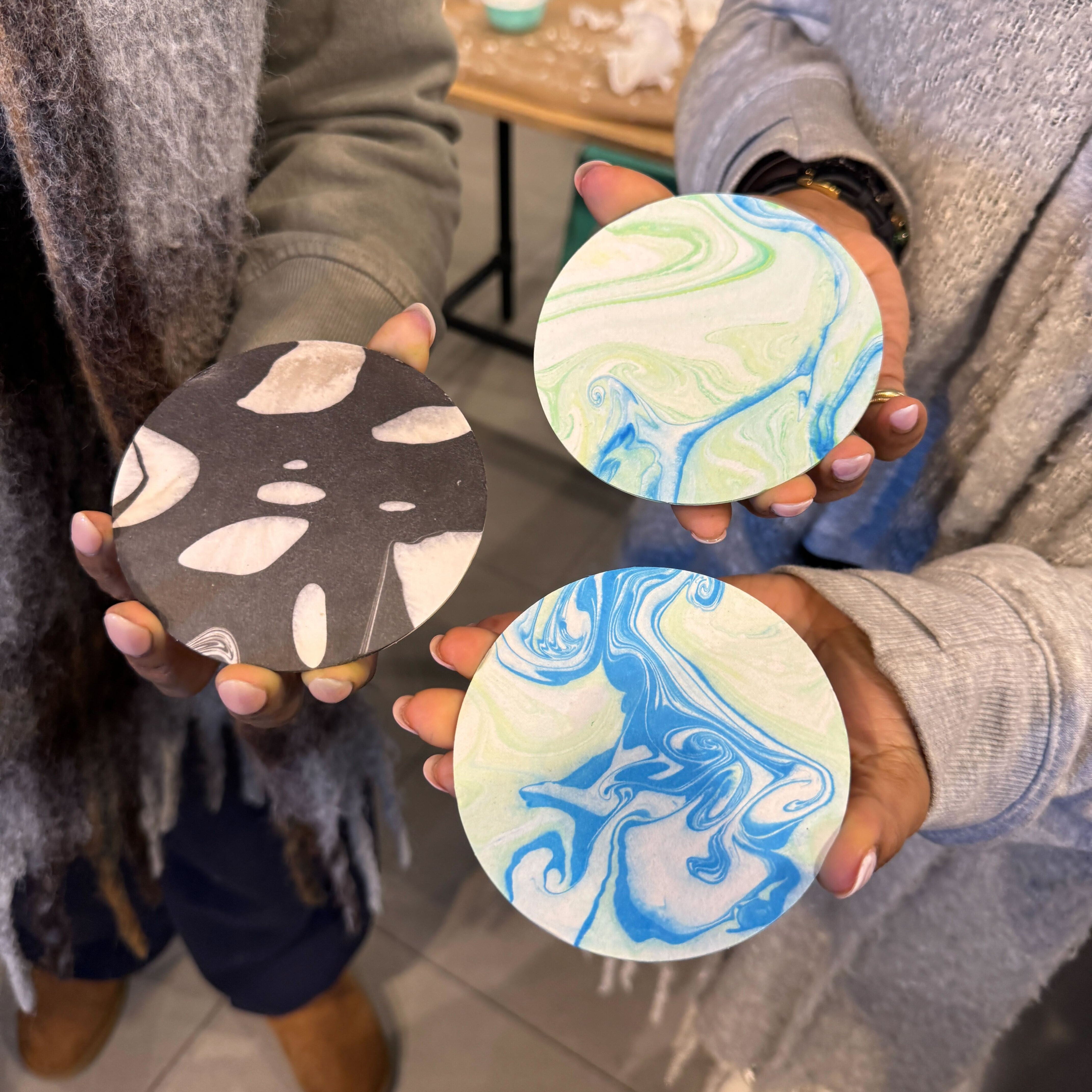 Japanese Paper Marbling