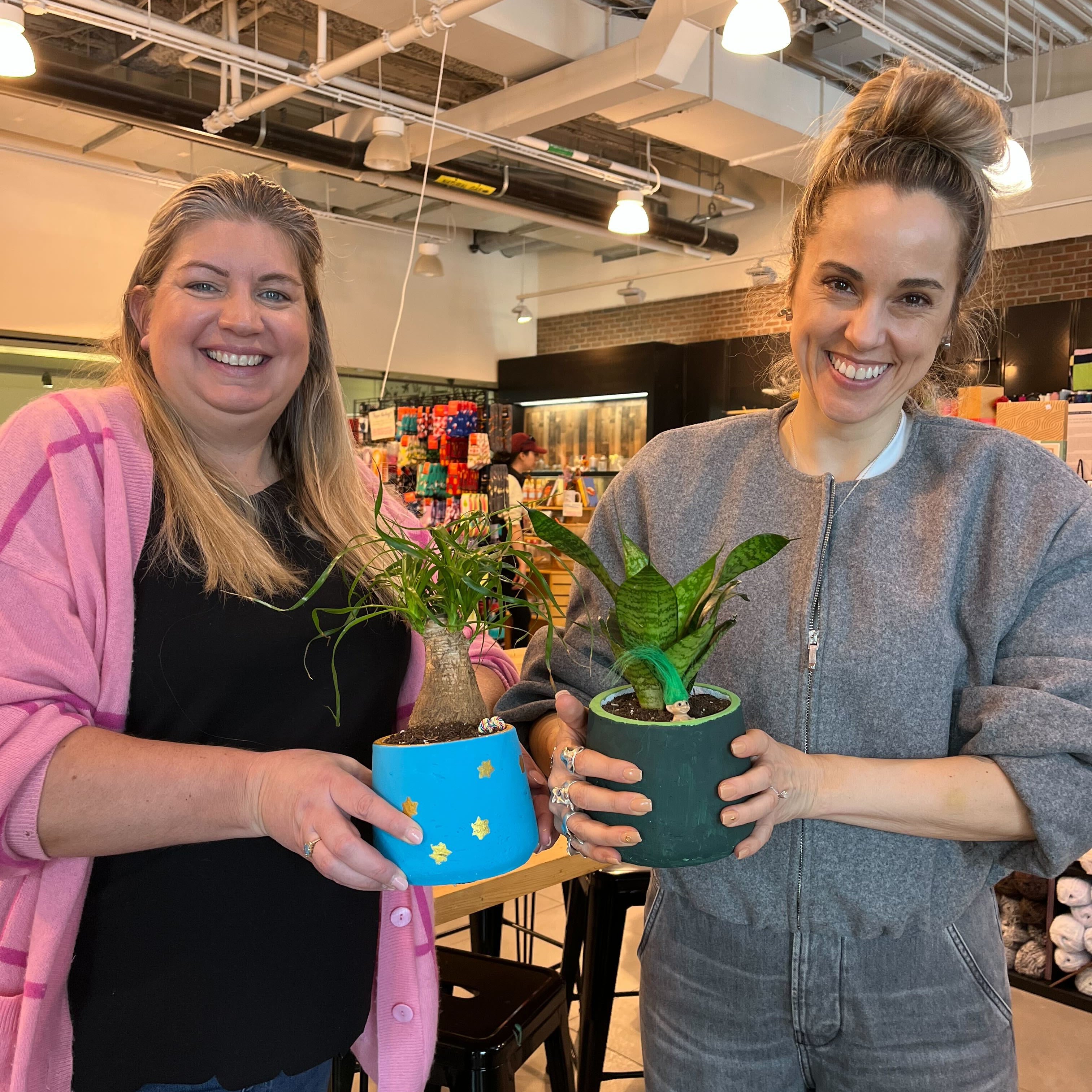 Paint and Plant Workshop