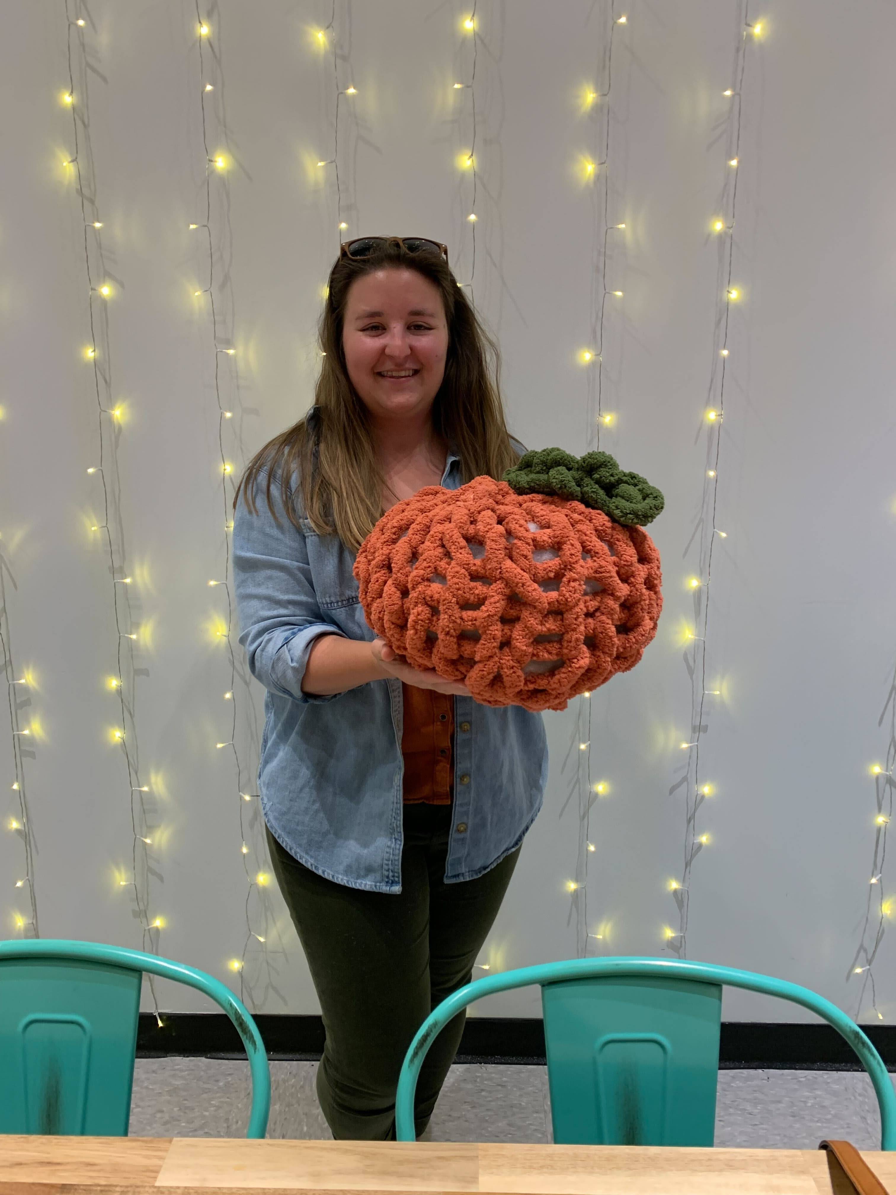 Chunky Hand Knit Pumpkin Workshop (Cambridge)