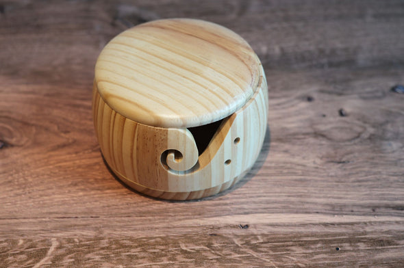 Wooden Yarn Bowl