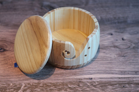 Wooden Yarn Bowl