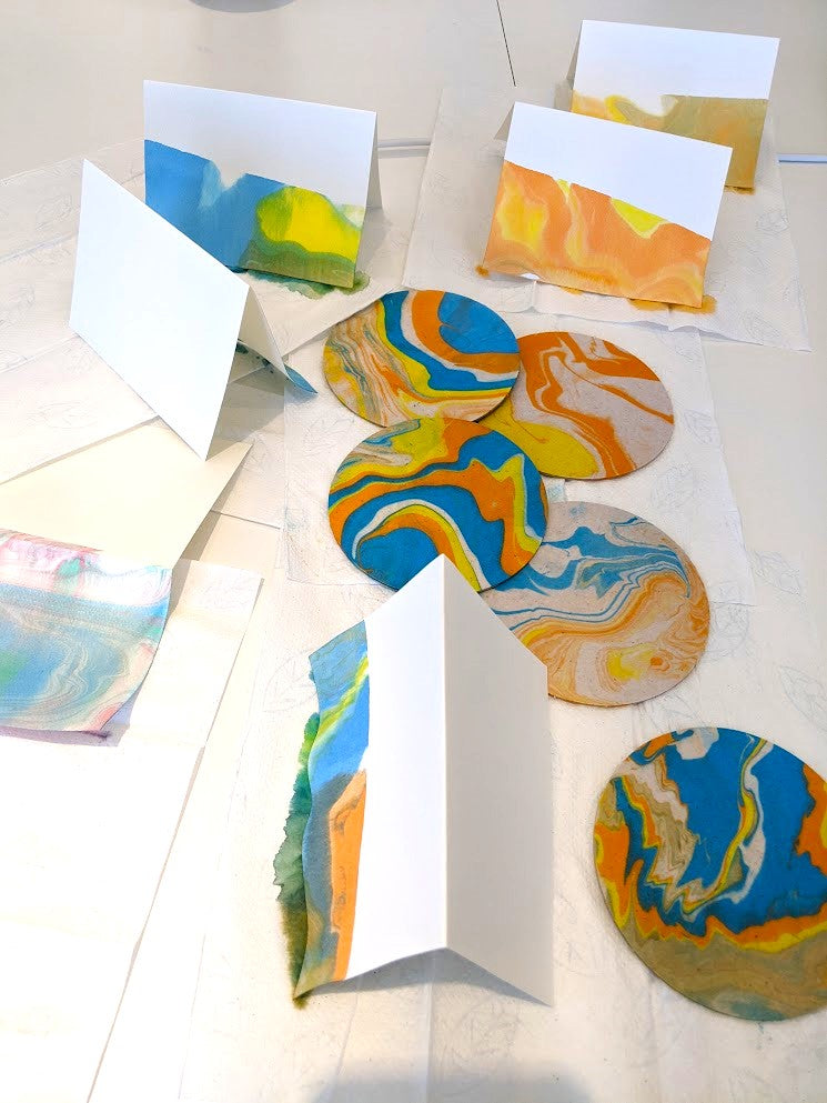 Reservation-Japanese Paper Marbling (Walk-In)