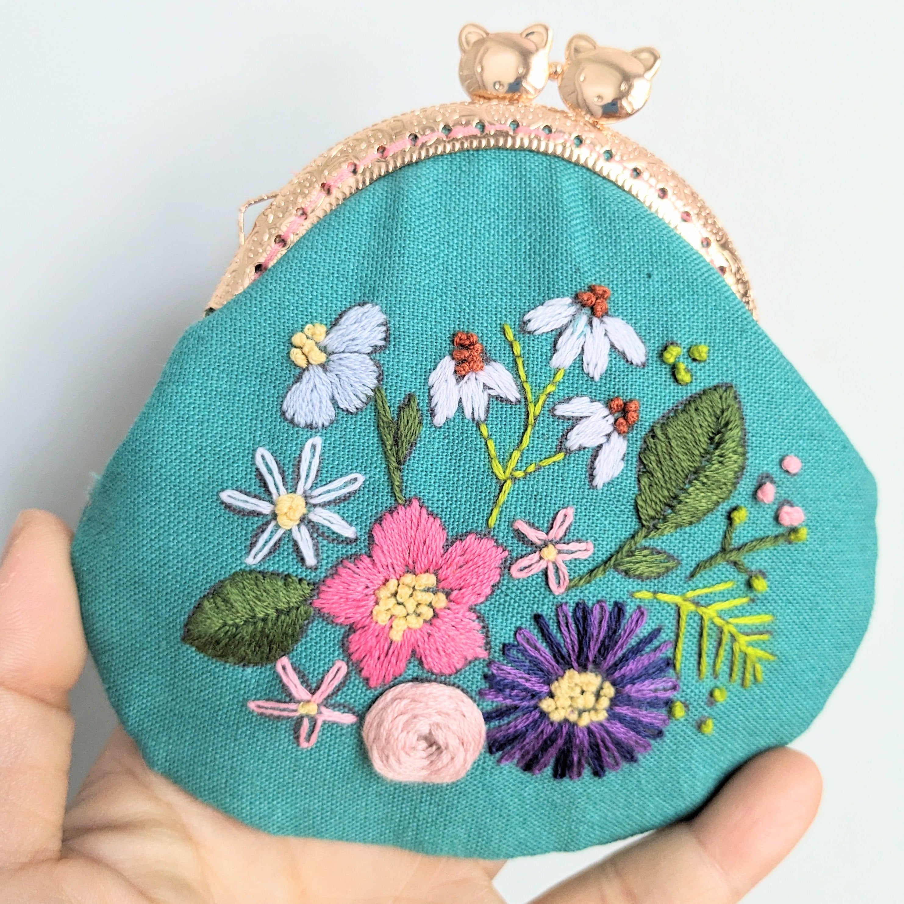 Embroidered Clutch Bag Kit