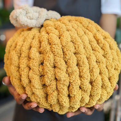 Chunky Hand Knit Pumpkin Workshop (Cambridge)