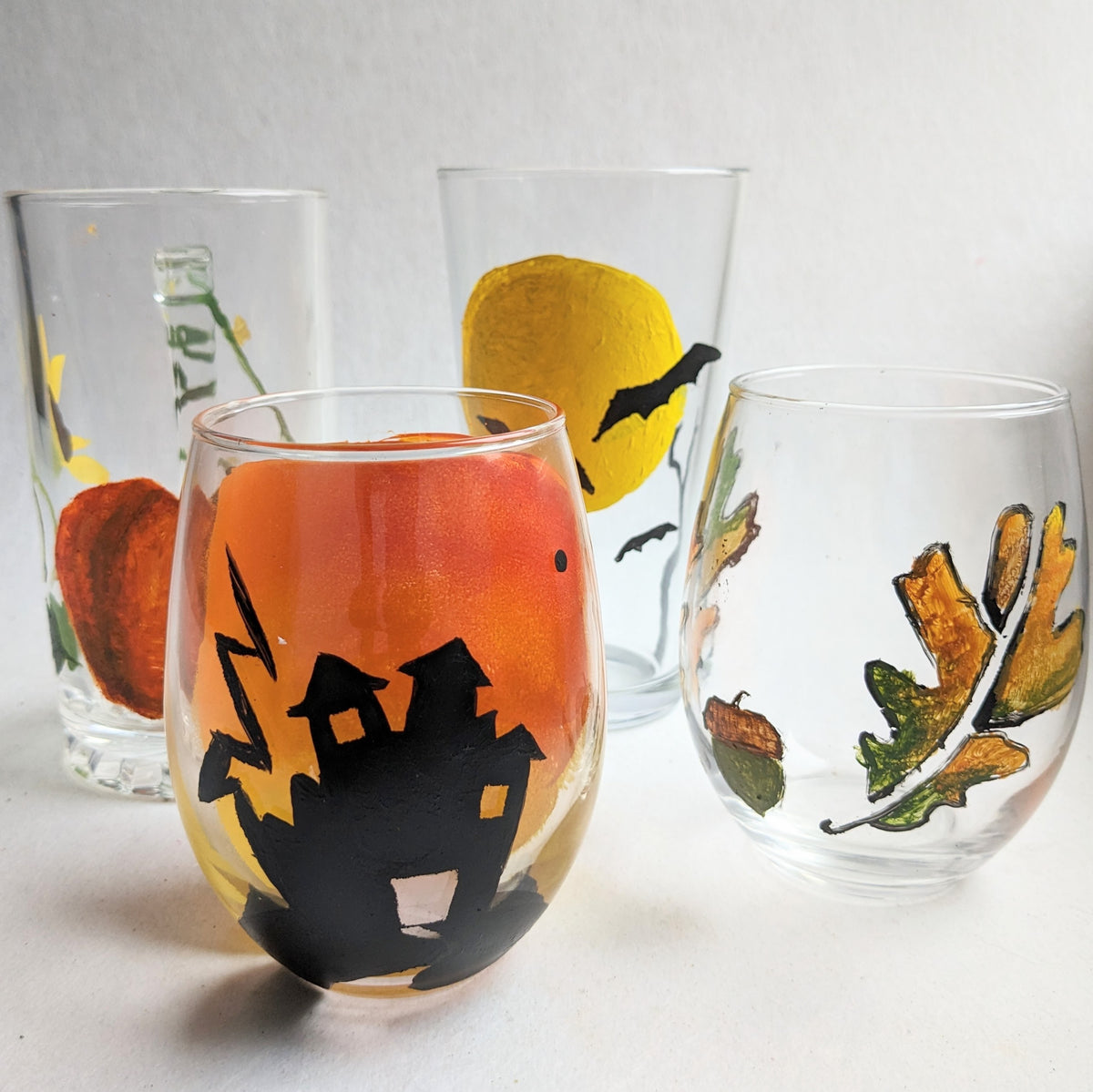 Spooky Season Glassware Painting  (Cambridge)