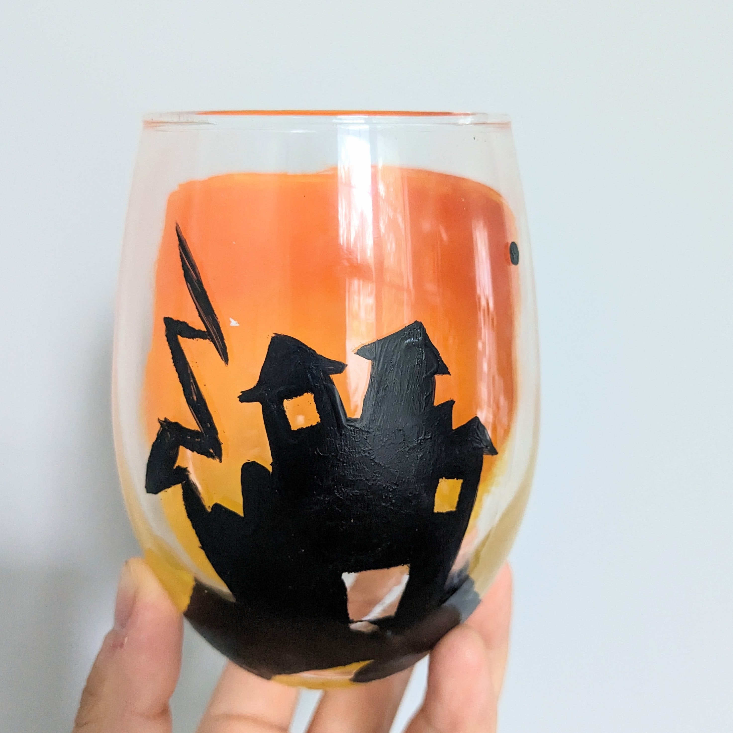 Spooky Season Glassware Painting  (Cambridge)