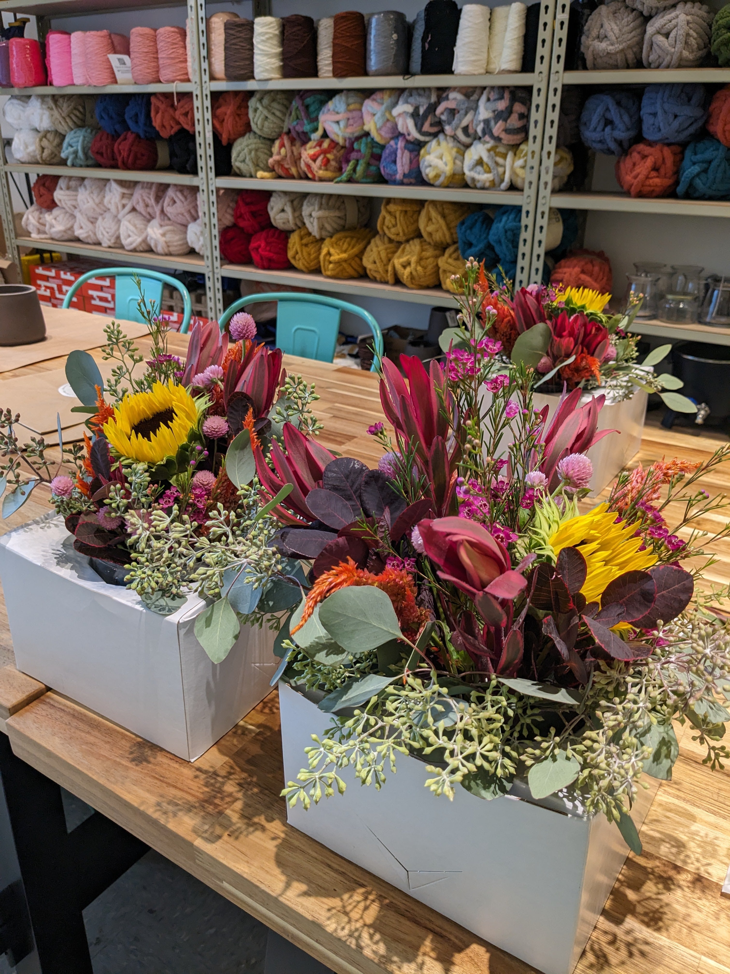 Fresh Floral Arrangement Workshop (Cambridge)