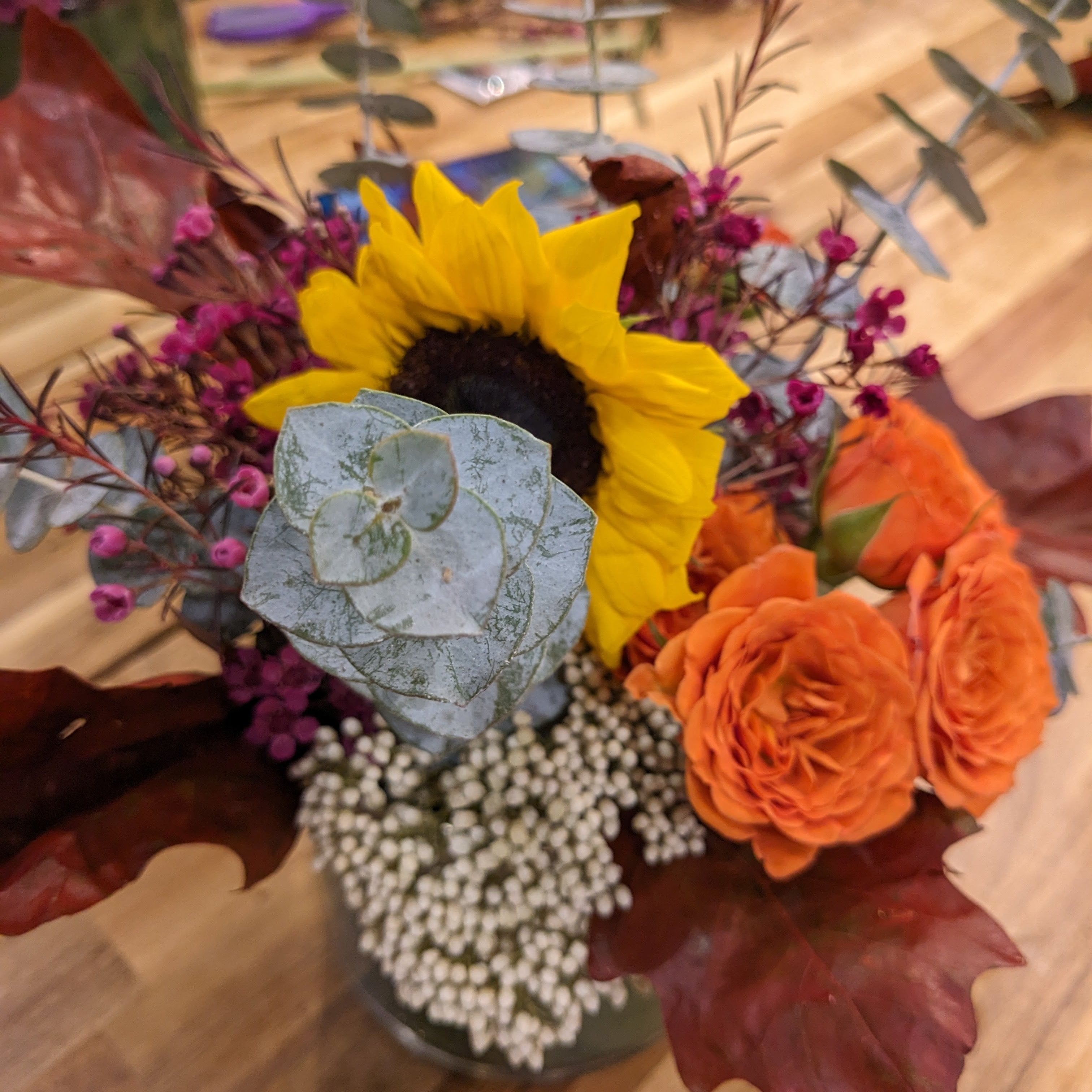 Fresh Floral Arrangement Workshop (Cambridge)