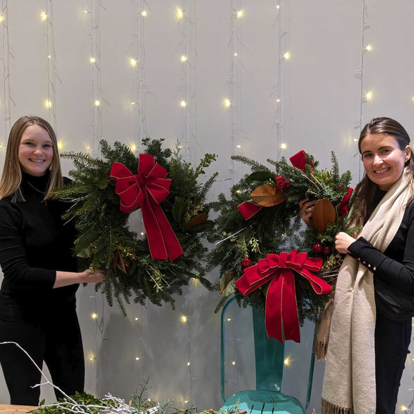 CanalSide Food + Drink Event: Evergreen Winter Wreath Making