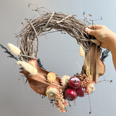 Fall Harvest Wreath Workshop (Cambridge)