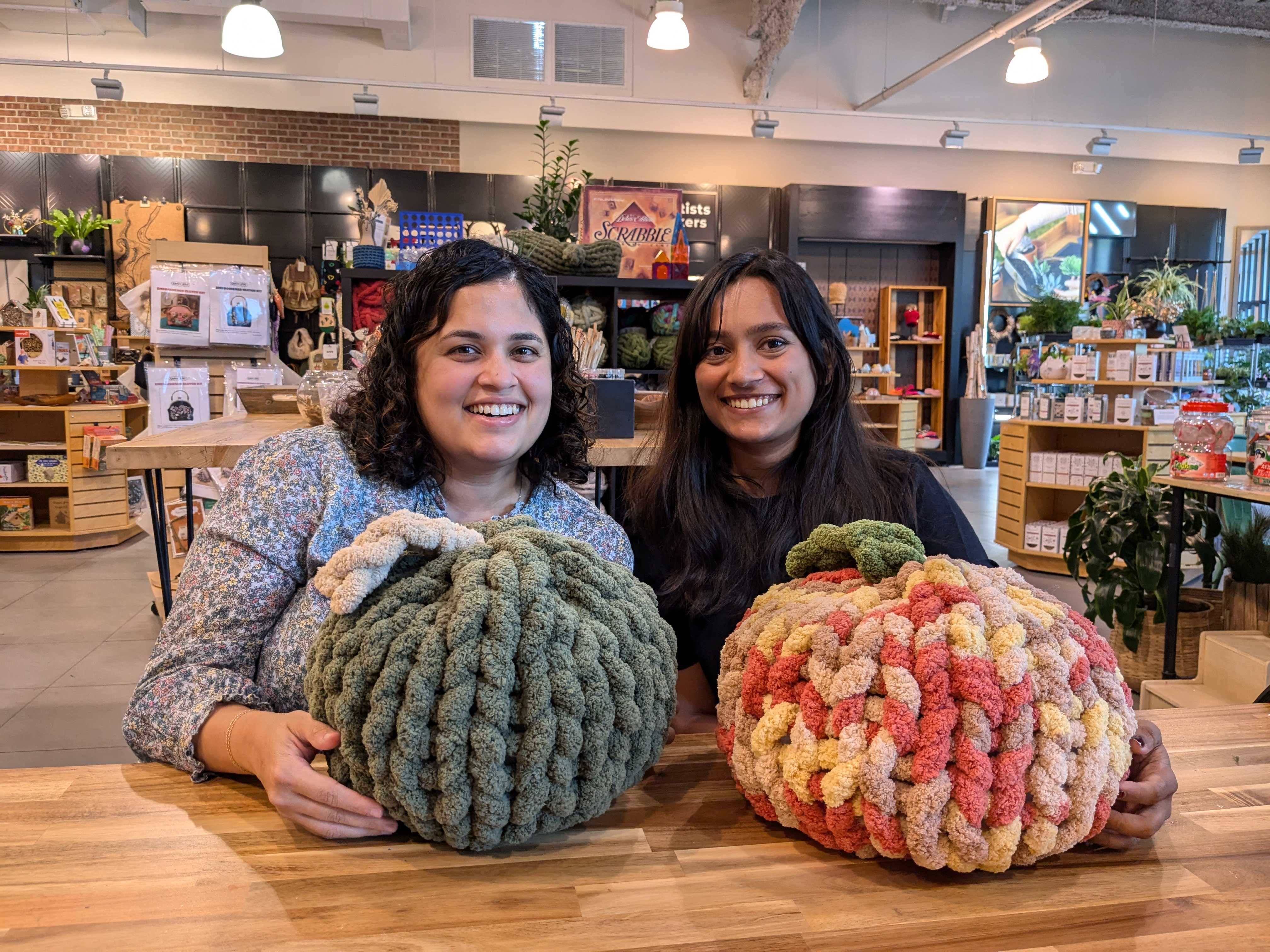 Chunky Hand Knit Pumpkin Workshop (Cambridge)