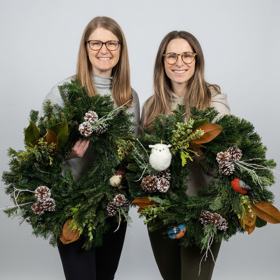 Evergreen Winter Wreath Decorating (Cambridge)