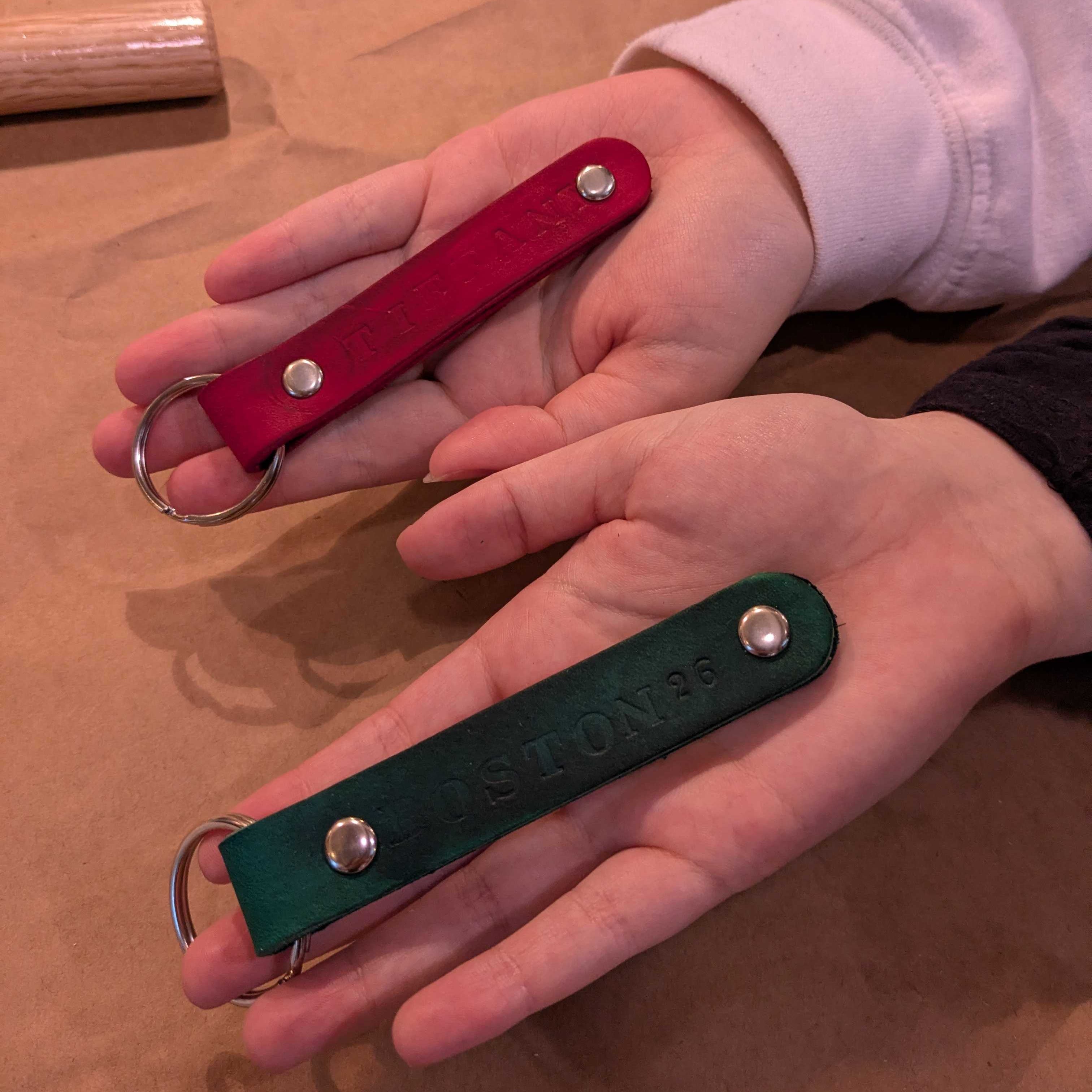 Leatherworking: Beginner Custom Leather Keychain