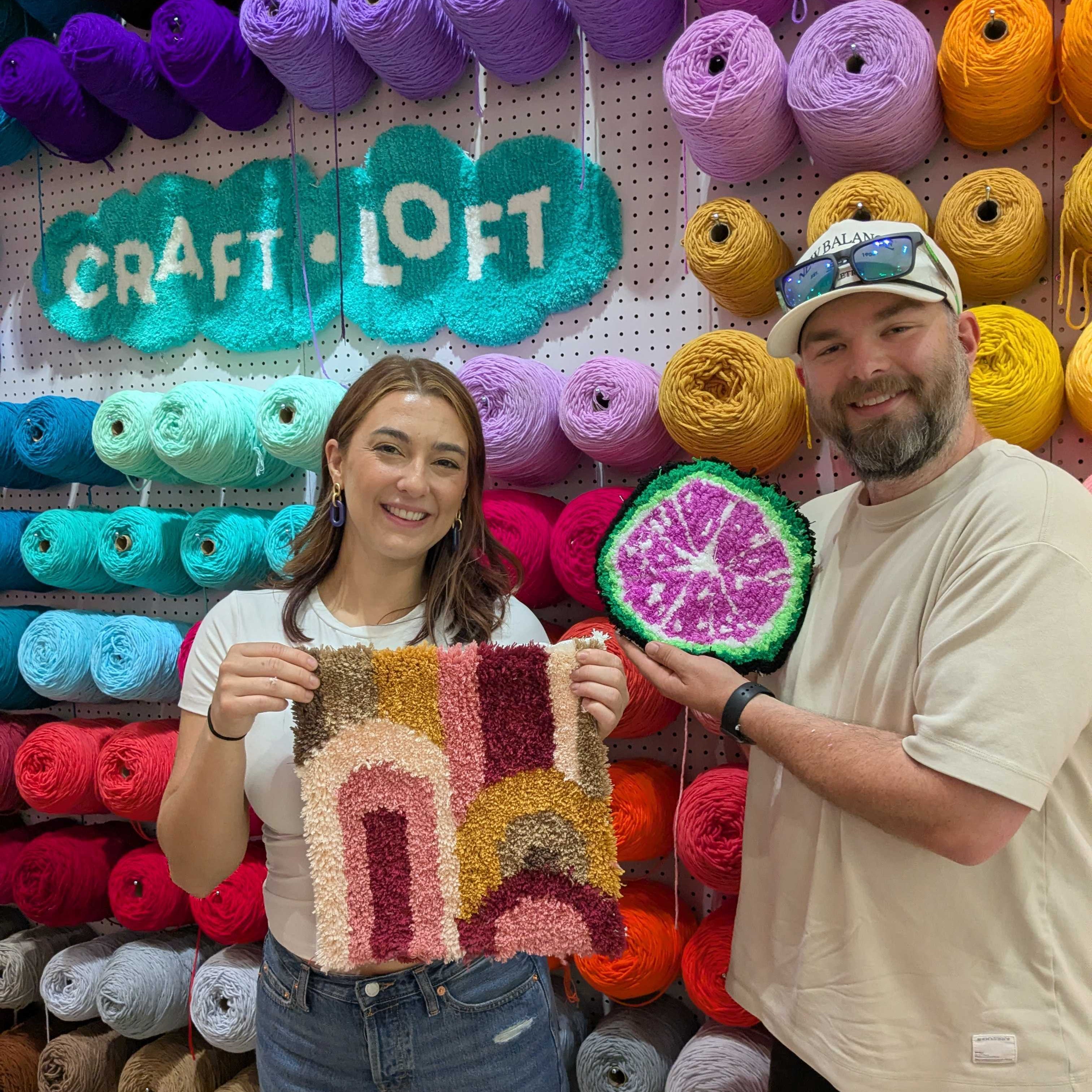 Tufting Workshop: Make Your Own Rug (Burlington)
