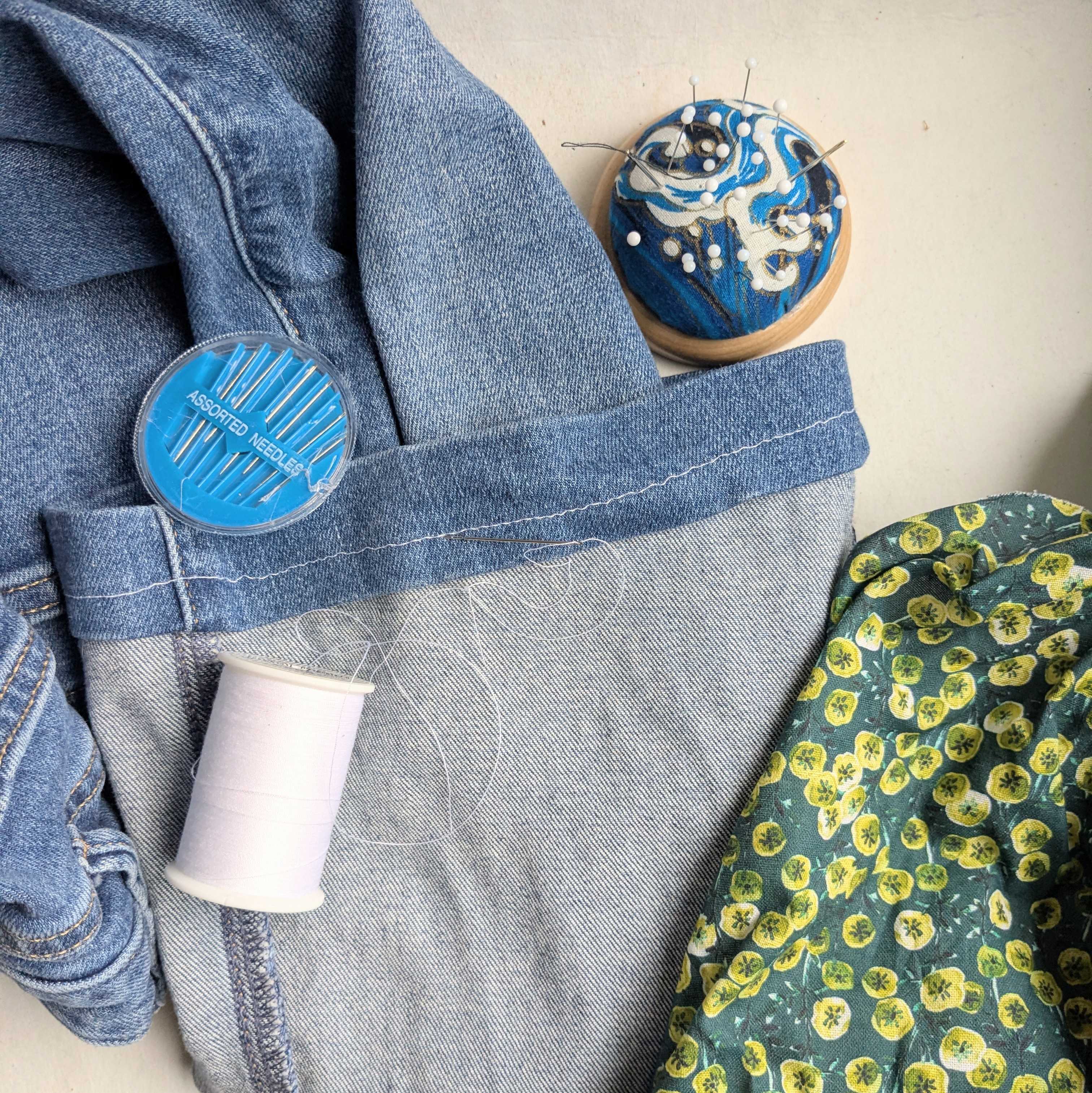 Learn to Hem and Hand Sew - Simple Alterations and Visible Mending for Beginners (Cambridge)