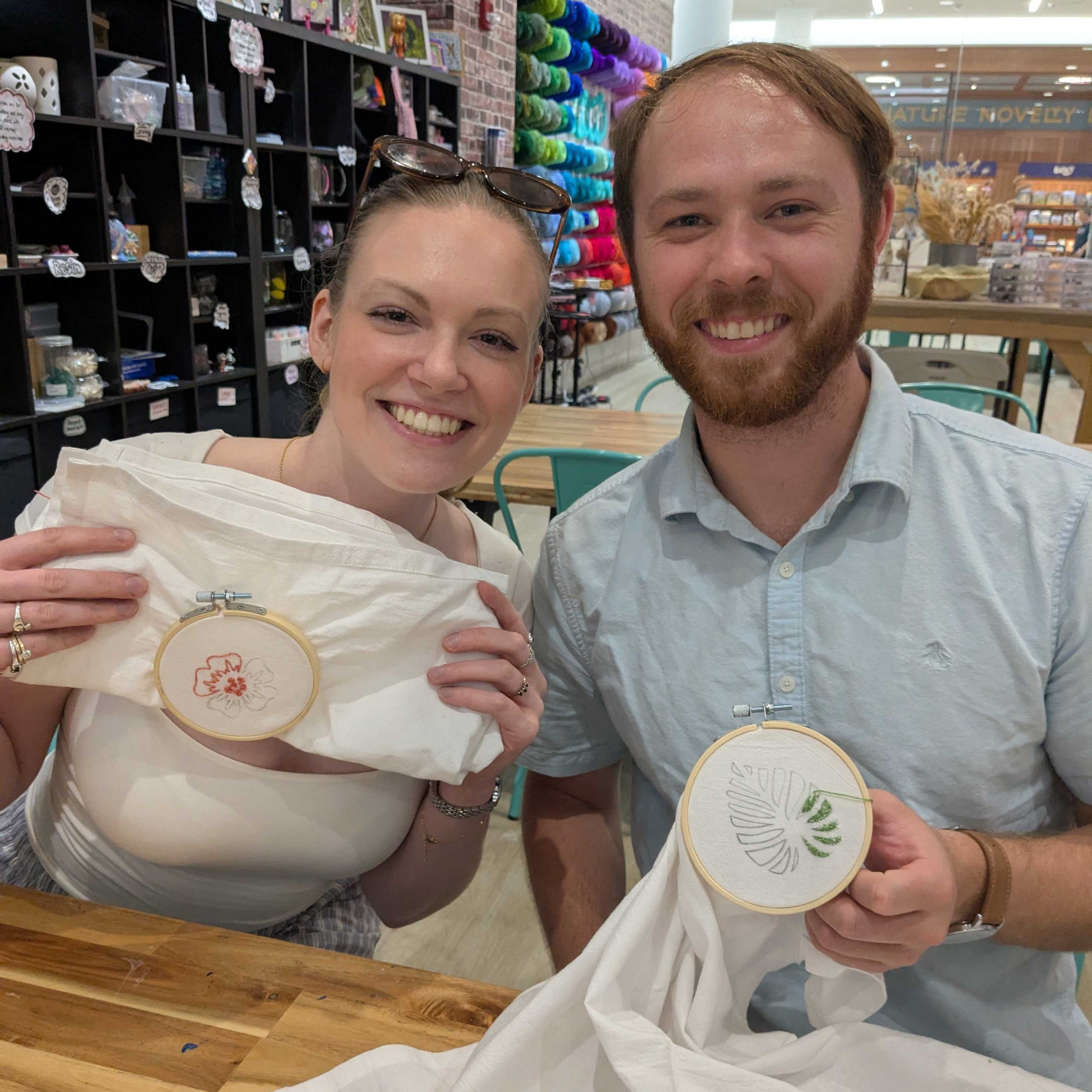 Monogram Embroidery for Beginners (Burlington)