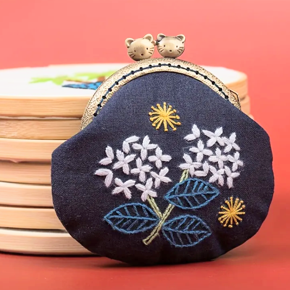 Embroidered Clutch Bag Kit