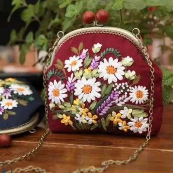 Embroidered Clutch Bag Kit