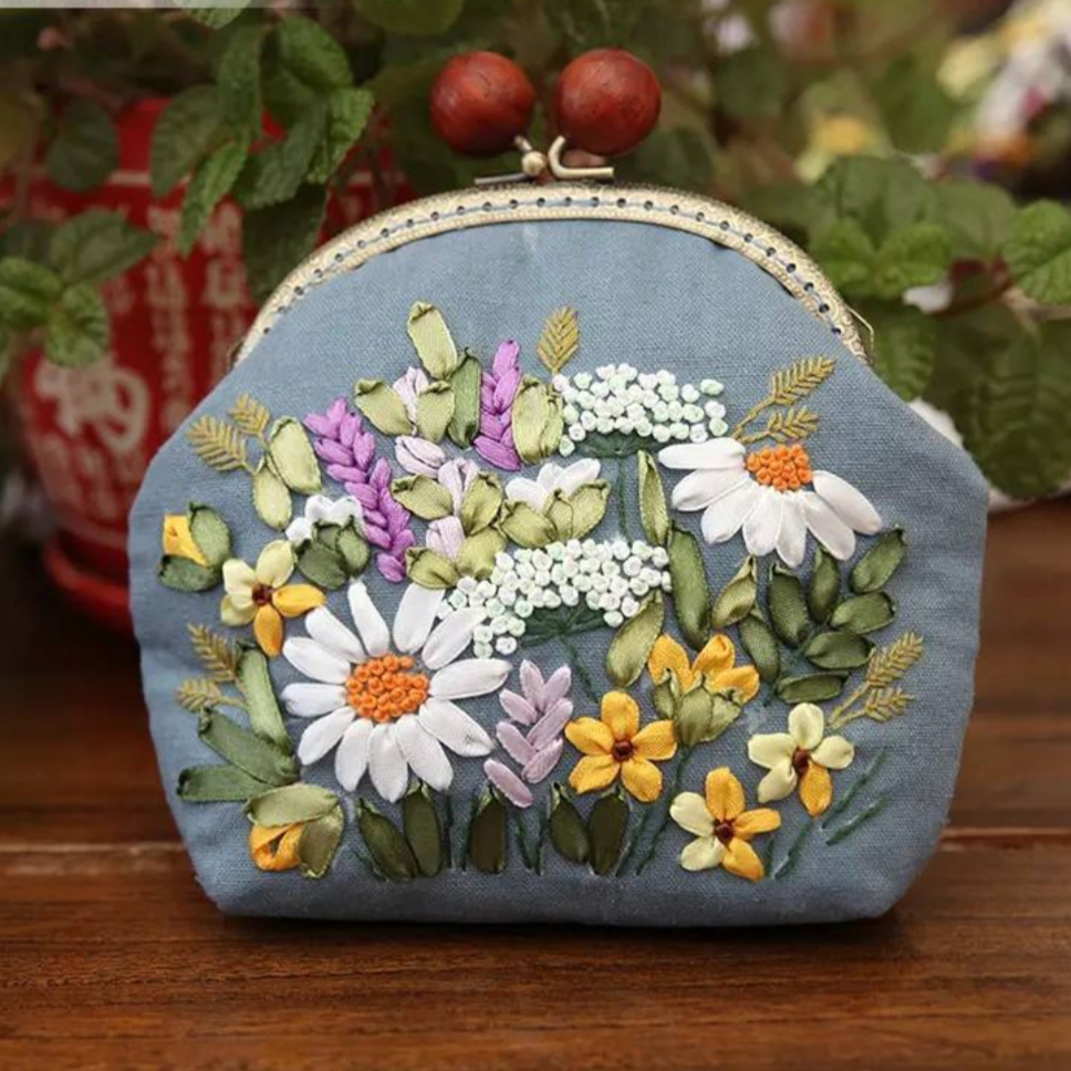 Embroidered Clutch Bag Kit