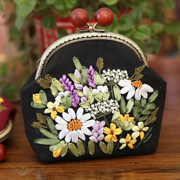 Embroidered Clutch Bag Kit