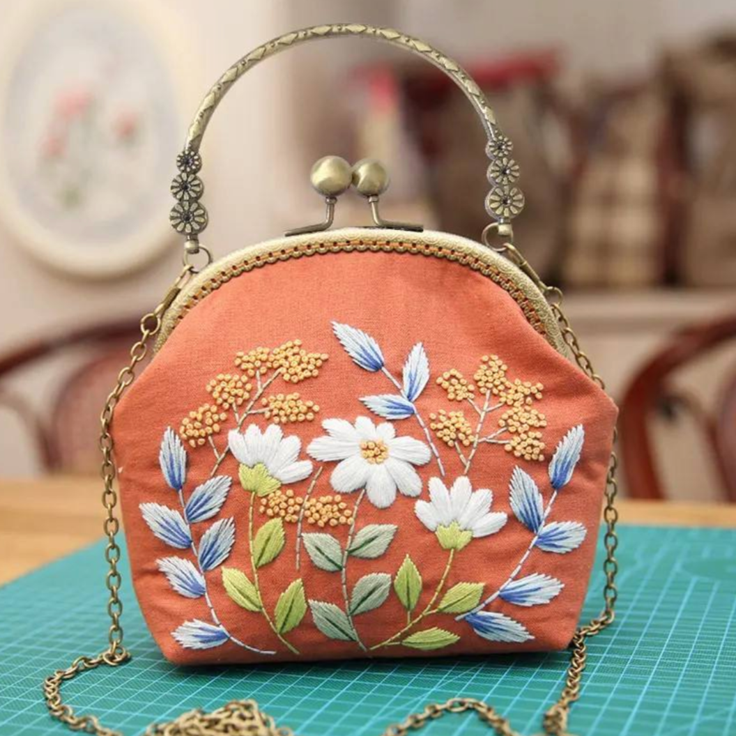 Embroidered Clutch Bag Kit