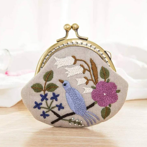 Embroidered Clutch Bag Kit