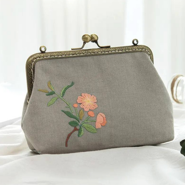 Embroidered Clutch Bag Kit