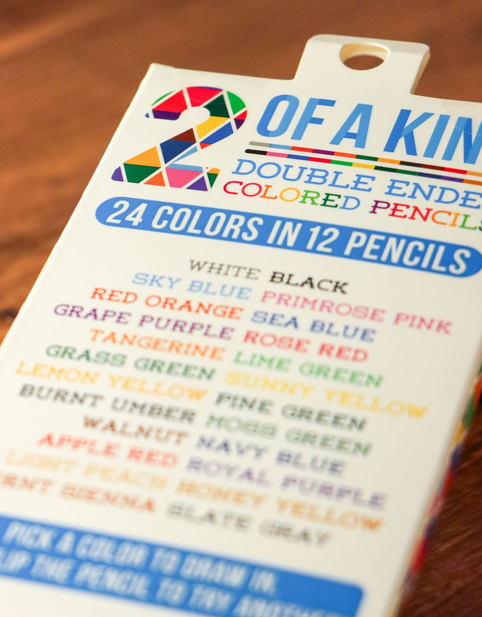 2 of a Kind Double Ended Colored Pencils