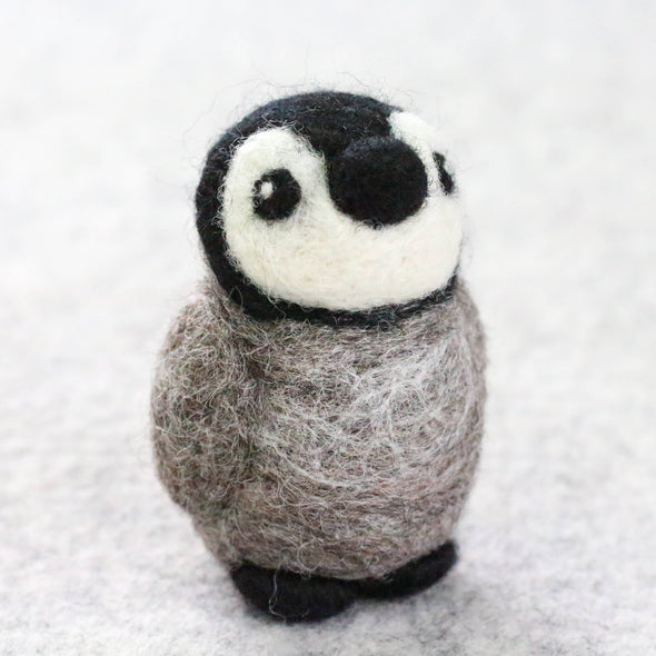 Baby Penguin Mini Felting Kit