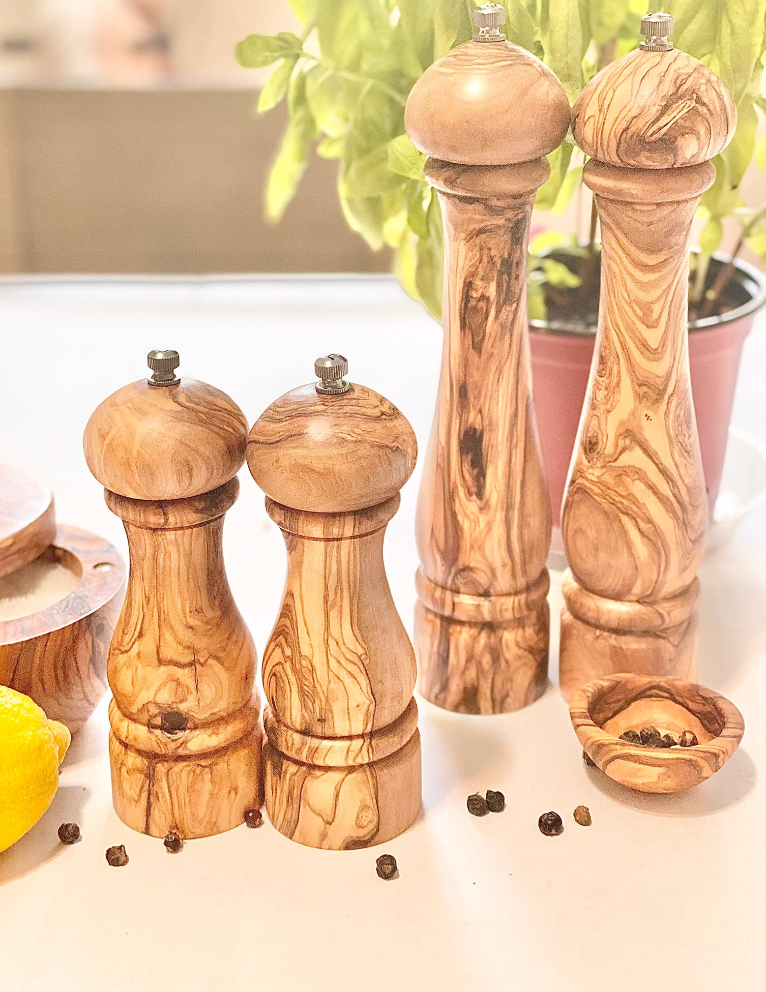 Olive Wood Salt/Pepper Mill 6.5"