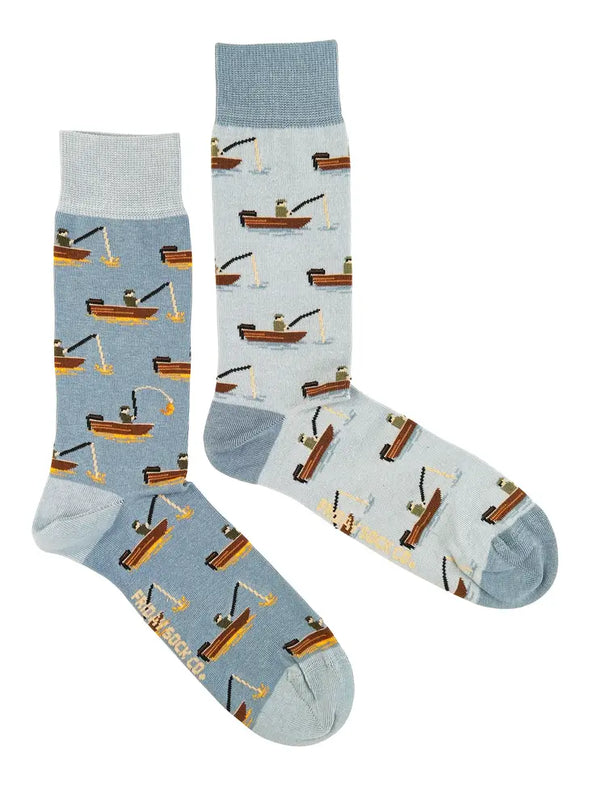 Fish & Fisherman Socks