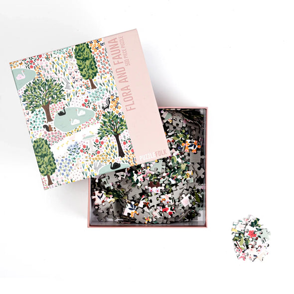 Flora & Fauna 500 piece puzzle