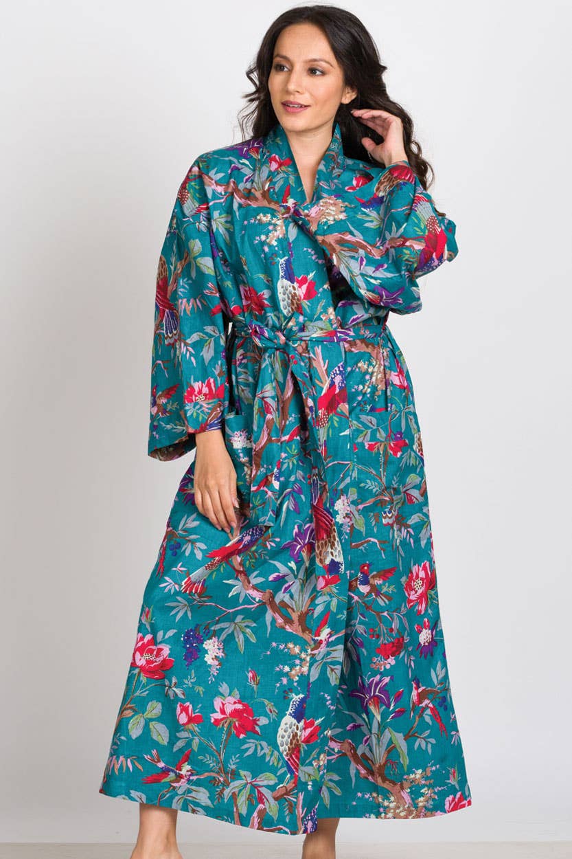 Cotton Kimono Robes Sevya Handmade