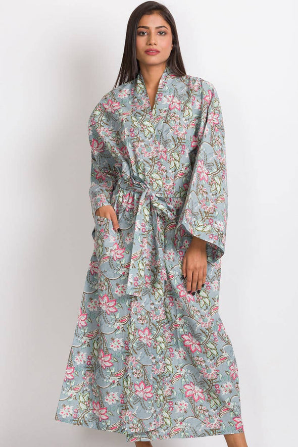 Cotton Kimono Robes Sevya Handmade