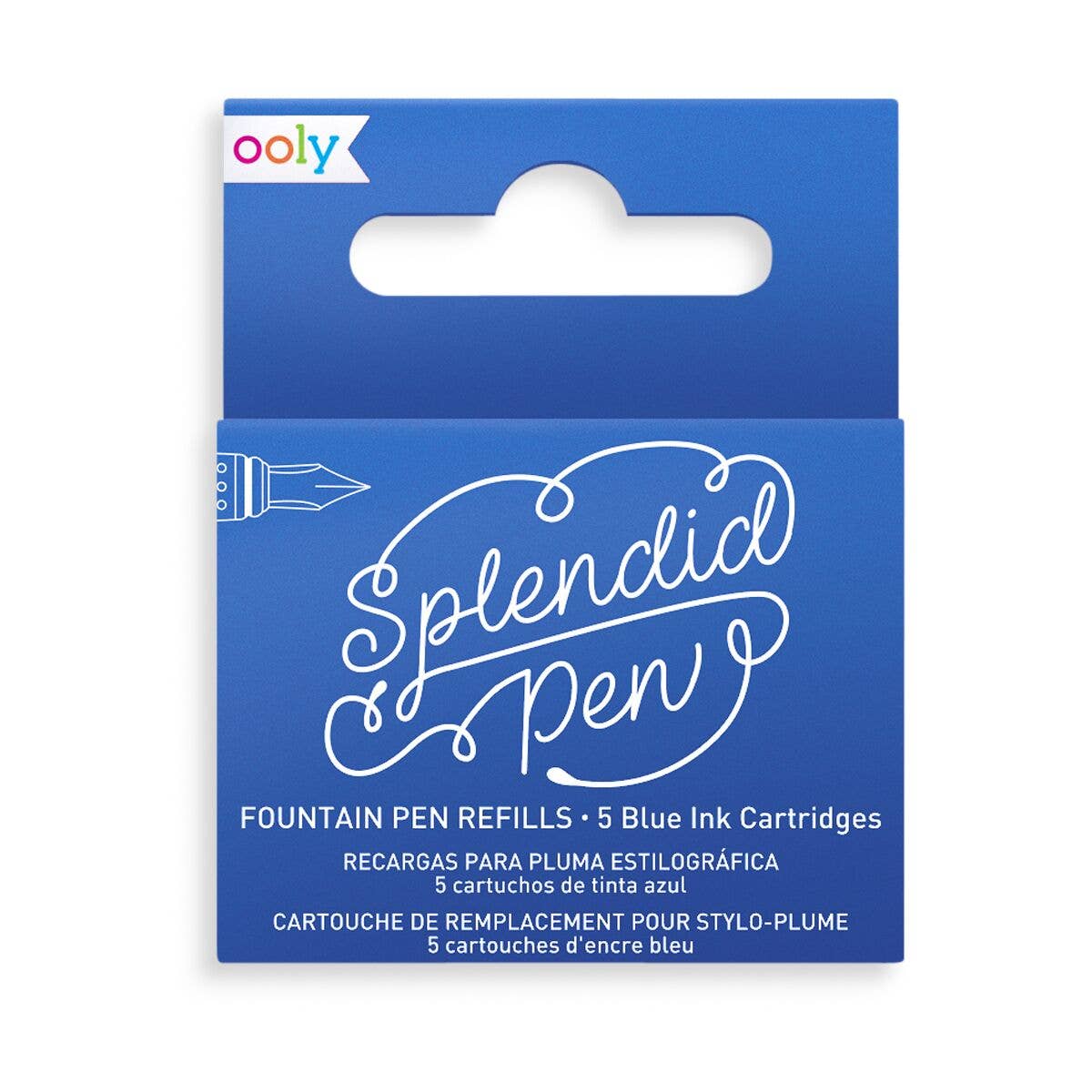 Splendid Fountain Pen - Set of 1 Pen & 3 Ink Refills