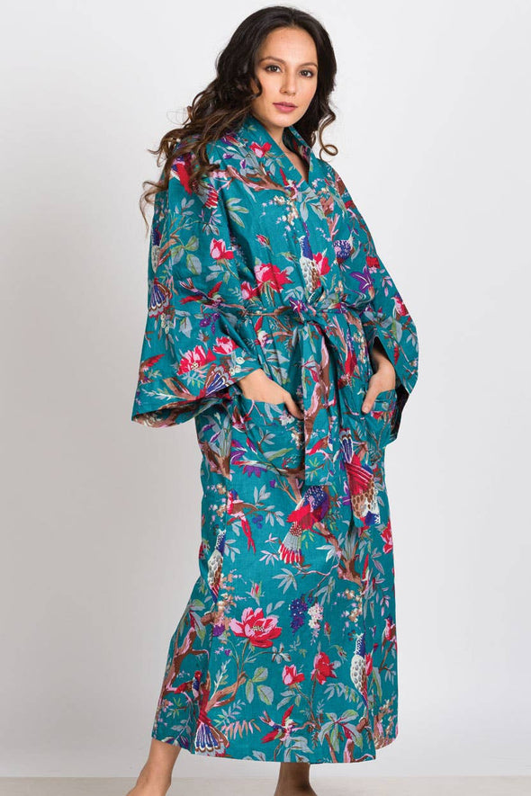 Cotton Kimono Robes Sevya Handmade