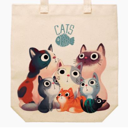 The Little Red House Tote Bags