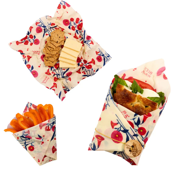 Bee's Wrap - New! The Lunch Pack - Full Bloom