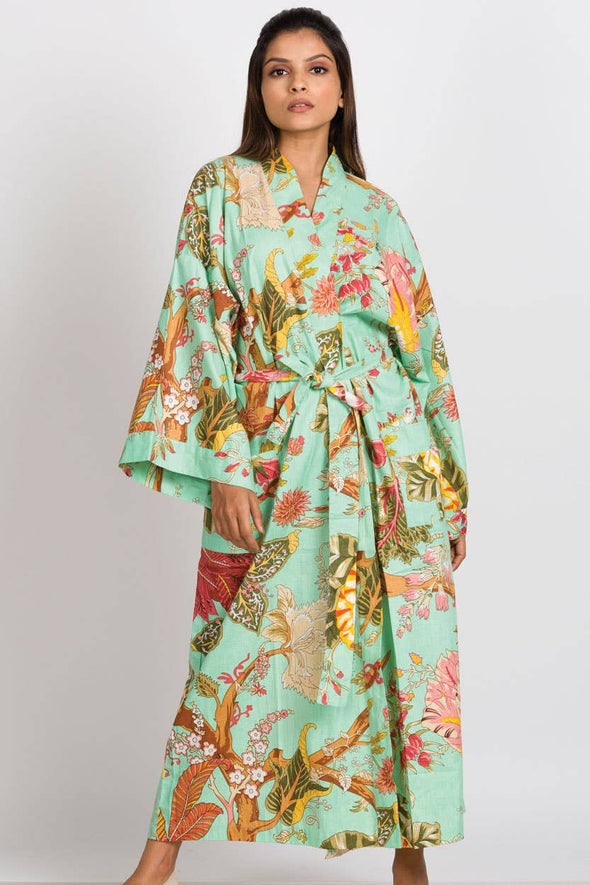 Cotton Kimono Robes Sevya Handmade