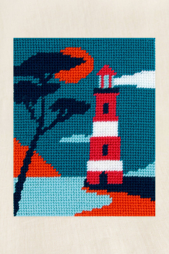 DMC Designer Needlepoint Tapestry Kit - Lighthouse