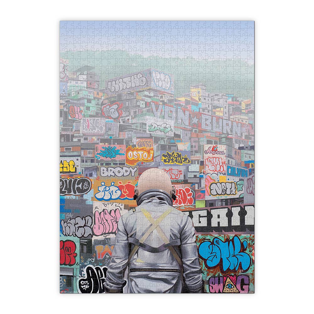 Puzzle 1000 PC - Scott Listfield- Graffiti City